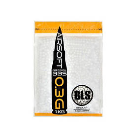 Кулі 6мм 0,30g BLS Precision 1kg Страйкбольні, кульки для страйкбольної зброї