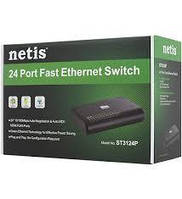 Комутатор мережевий Netis ST3124P ( 24 порти )