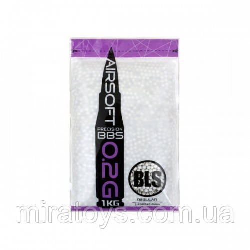 Кулі 6мм 0,20g BLS Precision -1kg Страйкбольні, кульки для страйкболу і пневматики