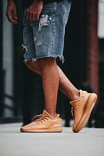 adidas Yeezy Boost 350 V2 ブラック/オレンジ yeezy boost 350 v2 black - купити чоловіче взуття - Ціна на