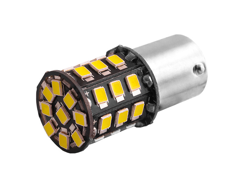Світлодіодна авто лампа T25-2835-33SMD 1156 білий 12V LEDUA
