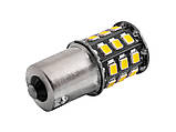 Світлодіодна авто лампа T25-2835-33SMD 1156 білий 12V LEDUA, фото 4