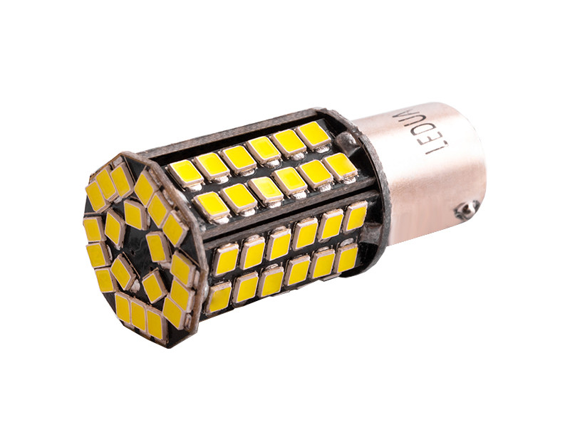 Світлодіодна авто лампа T25-2835-80SMD 1156 білий 12V LEDUA