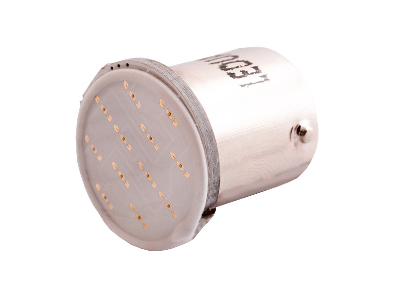 Світлодіодна авто лампа T25-COB 1156 синій 12V LEDUA