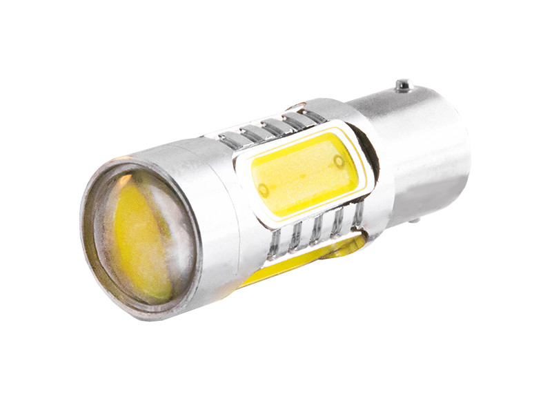 Світлодіодна авто лампа T25-COB-7.5W 1156 білий 12V LEDUA