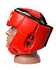 Боксерський шолом турнірний PowerPlay 3049 Червоний L, фото 3