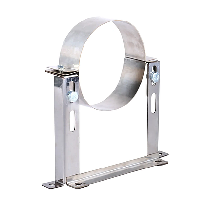 Хомут настінний ø110 мм L-300 мм 2 мм Aisi 430 Stalar (32202), фото 1