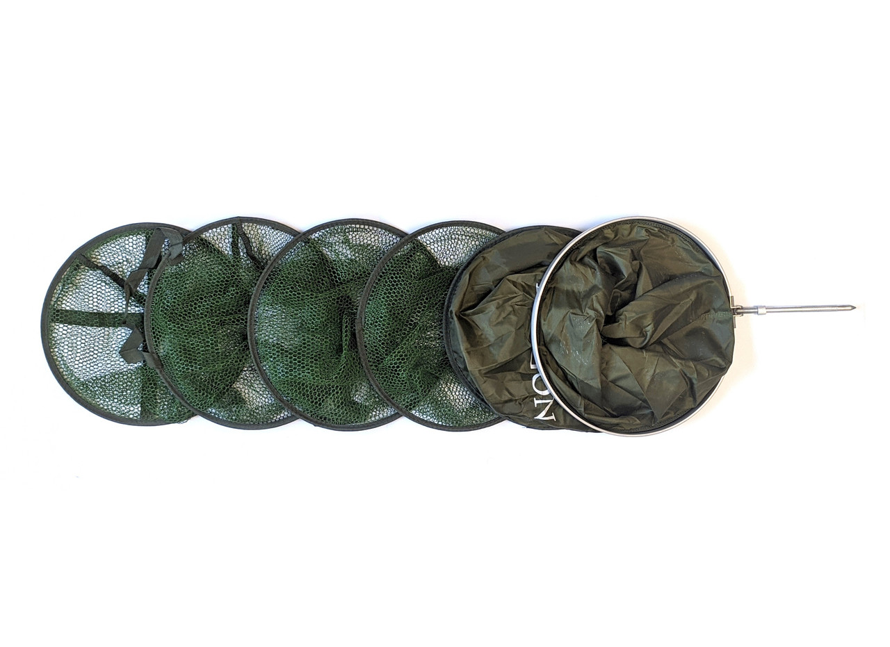 Садок Dr.Agon Ø35 см довжина 2.5 метра з кілочком (круглий, прогумована сітка), фото 1