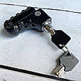 Замок велосипедного мотоциклетний на дисковий гальм Motorcycle Lock / ZX-2222, фото 3