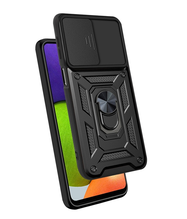 Ударостійкий чохол Camshield Serge Ring for Magnet для Samsung Galaxy A22 4G( A225F) / M32 (M325) Ударостійкий чохол Camshield Serge Ring for Magnet для Samsung Galaxy A22 4G( A225F) / M32 (M325)