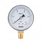 Манометр Icma 1/4" 0-6 барів, нижнє під'єднання No244