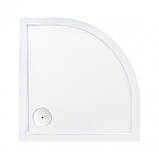 Душовий піддон Qtap Robin 309912C 90x90x12 см + сифон, фото 4