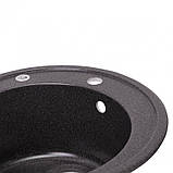 Кухонна мийка Lidz D510/200 GRF-13 (LIDZGRF13D510200), фото 6