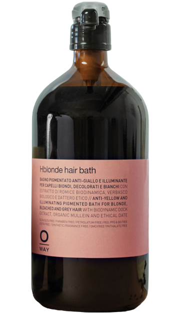 Rolland Oway Hblonde Hair Bath Shampoo Шампунь с антижелтым эффектом, 950 мл