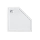 Душовий піддон Qtap Diamond 309912 90x90x12 см + сифон, фото 4