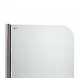 Штора на ванну Qtap Standard CRM407513APL скло Pear 6 мм, 75х130 см, ліва, фото 4