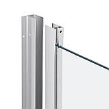 Душова кабіна Qtap Taurus CRM1011SC6 100x100 см, скло Clear 6 мм, покриття CalcLess без піддона, фото 4