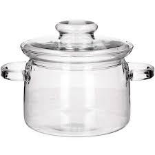 Каструля з кришкою із термостійкого скла Simax 2000 мл Колір прозорий 6073, фото 1