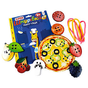 Дитяча супер-шнурівка Піца-пиріг ZIRKA 127853, Toyman