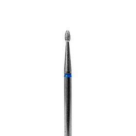 Divia - Фреза алмазна синя Оливка заокруглена (1,6 мм)