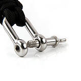 Тактичний браслет для виживання з паракорду олива, фото 3