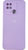 Чехол силиконовый Soft touch для Xiaomi Redmi 10C (на сяоми 10ц) фиалковый