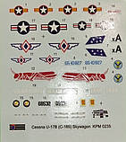 Пластикова модель 1/72 Kovozavody Prostejov 0235 американський багатоцільовий літак Cessna U-17B Skywagon, фото 3