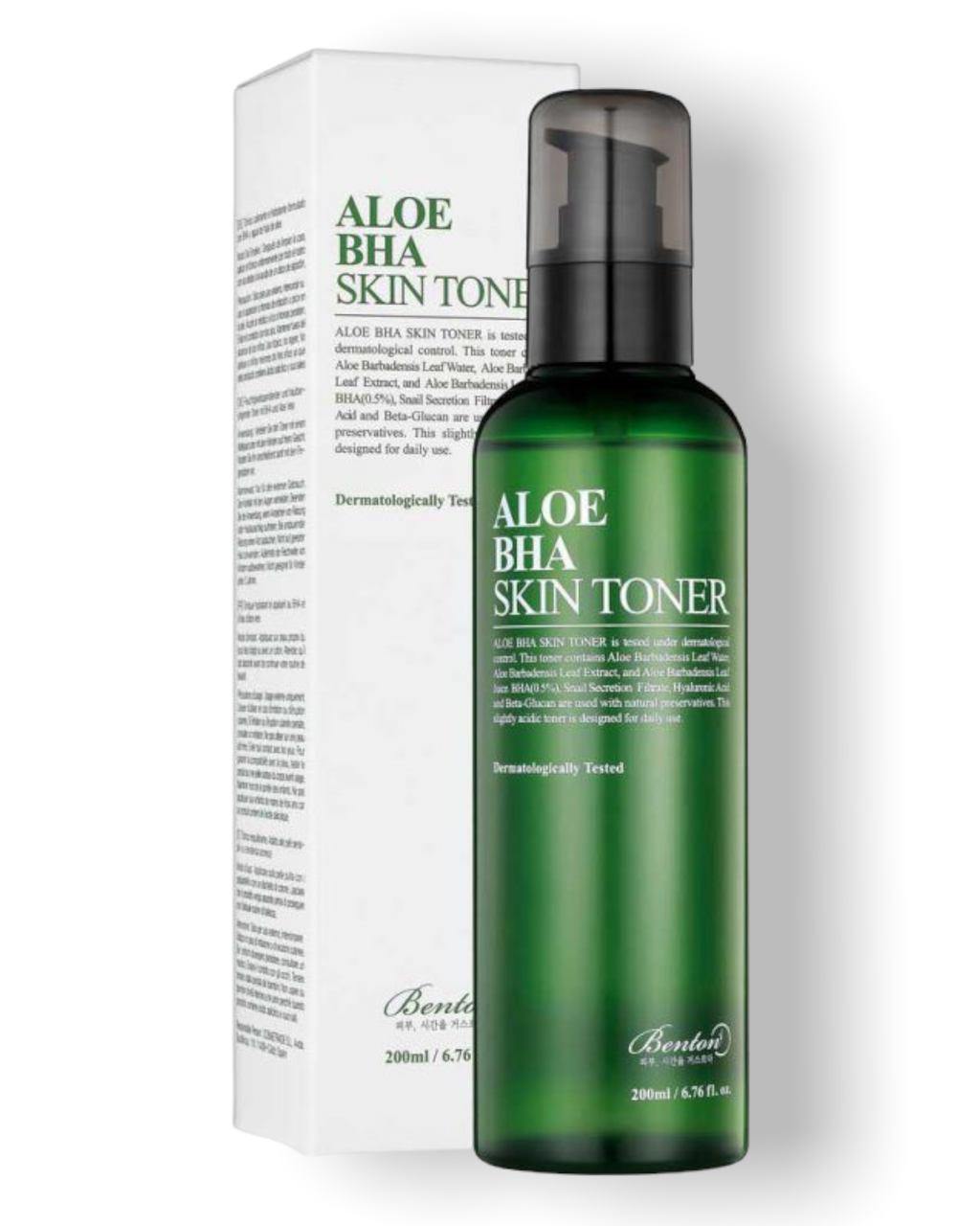 Benton Aloe BHA Skin Toner - Тонер з алое та саліциловою кислотою, 200 мл, фото 1