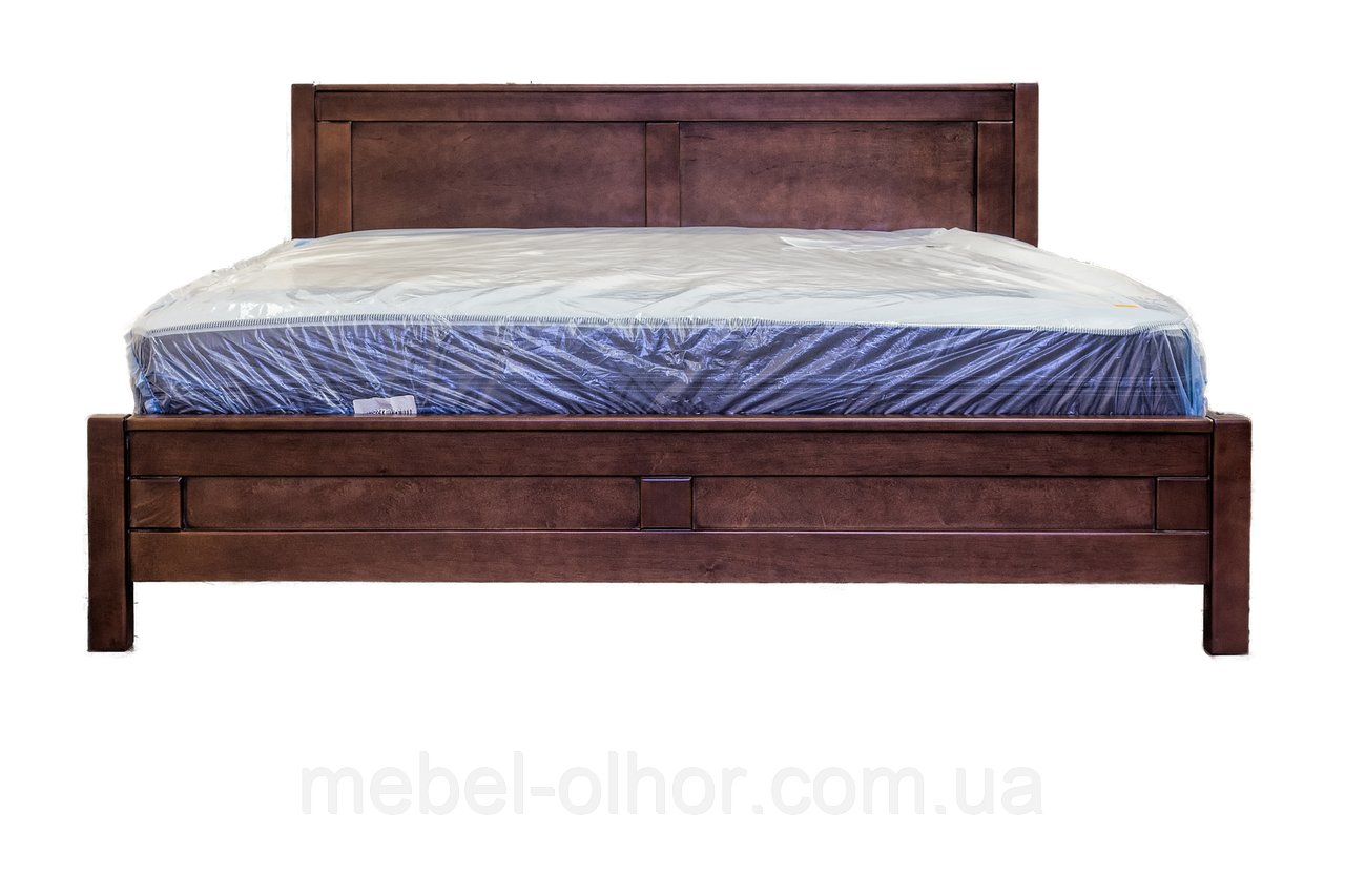 Дерев'яне ліжко Глорія-2 (160*200)з висувними ящиками