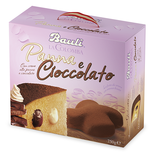 Італійські кулічі (панеттоне) Bauli Cioccolato з шоколадним кремом 750 г