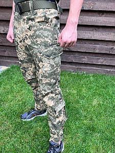 Тактичні штани піксель Ріп-стоп (ІЧ Ремісія) Військові штани ЗСУ. Штани армійські ЗСУ піксель