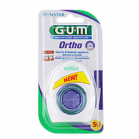 Зубная нить GUM Ortho, 50 штук