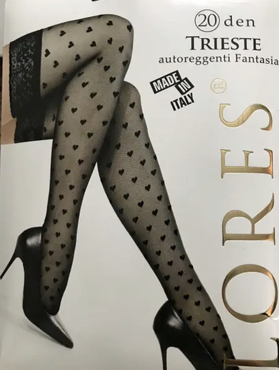 ПАНЧОХІ З СЕРДЕЧКАМИ ОСНОВА МІКРОСІЙНА 20 ДЕН, фото 1