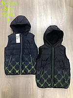 Безрукавки утеплені для хлопчиків S&D 8-16 років