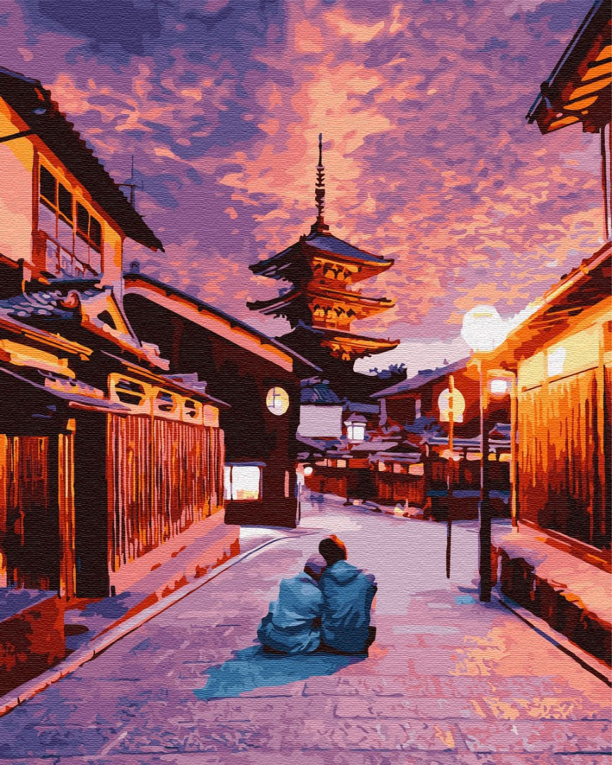Картини за номерами 40×50. Японська романтика. Brushme
