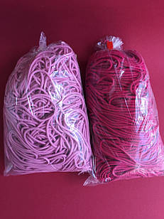 Резинка-шнур рожева 2мм
