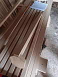 Меблеві ніжки і опори дерев'яні для столу з гранями H.630 / Високі - 11, фото 8