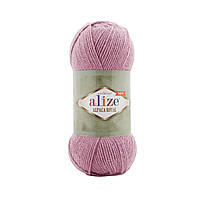 Alize ALPACA ROYAL NEW (Альпака Роял) № 269 димчасто рожевий (Пряжа альпака, нитки для в'язання)