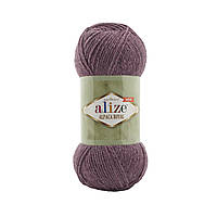 Alize ALPACA ROYAL NEW (Альпака Роял) № 618 сірувато лавандовий (Пряжа альпака, нитки для в'язання)