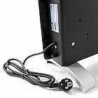 Конвекторний обігрівач 2в1 Cronos Heaters 2000W Wi-Fi Black, настінний і підлоговий, з терморегулятором, фото 4