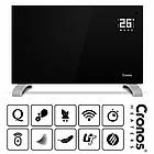 Конвекторний обігрівач 2в1 Cronos Heaters 2000W Wi-Fi Black, настінний і підлоговий, з терморегулятором, фото 8