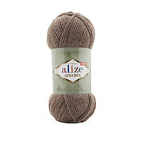 Alize ALPACA ROYAL NEW (Альпака Роял) № 688 кава з молоком меланж (Пряжа альпака, нитки для в'язання)