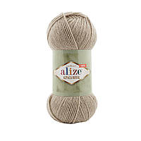 Alize ALPACA ROYAL NEW (Альпака Роял) № 695 екру меланж (Пряжа альпака, нитки для в'язання)