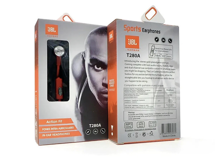 Наушники JBL T-280A