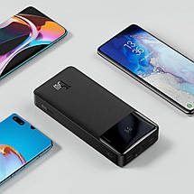 Power Bank Baseus Bipow Digital Display 20000mAh 15W 3A 2USB+Type-C, фото 5