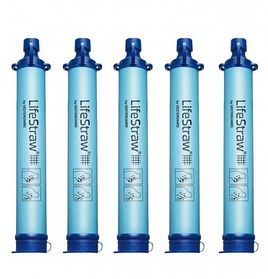 Військовий похідний фільтр для води LifeStraw, набір із 5 шт.