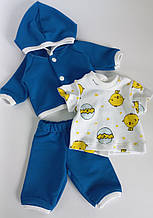 Набір одяг для ляльки хлопчика Бебі Борн / Baby Born 40 - 43 см синій 21