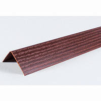 Угол ПВХ 10х20, 15х15, 20х20, 30х30 Каштан [2.7 м]