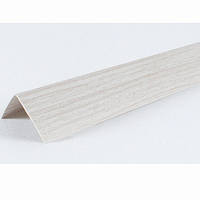 Кут ПВХ 10х20, 15х15, 20х20, 30х30 Ясен Білий [2.7 м]