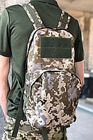 Водонепроницаемый тактический рюкзак пиксельный, Рюкзак армейский система MOLLE 20 лтр ВСУ